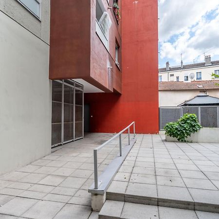 Superbe Appartement 1Min Metro7 Rez-De-Chaussee Aubervilliers Exterior photo